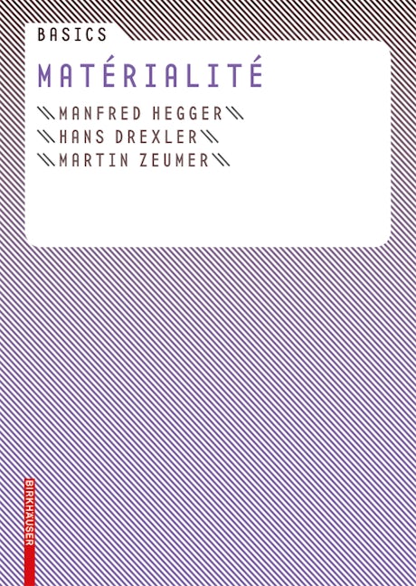 Book cover image for Basics Matérialité ISBN: 9783764379544